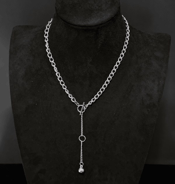 Tether Point | O-Ring Drop Choker Necklace