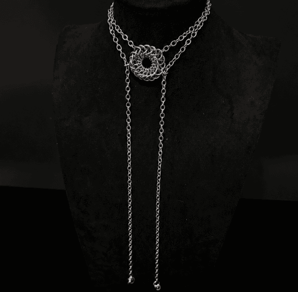 Gravity Ring | Sun Pendant Convertible Choker Necklace